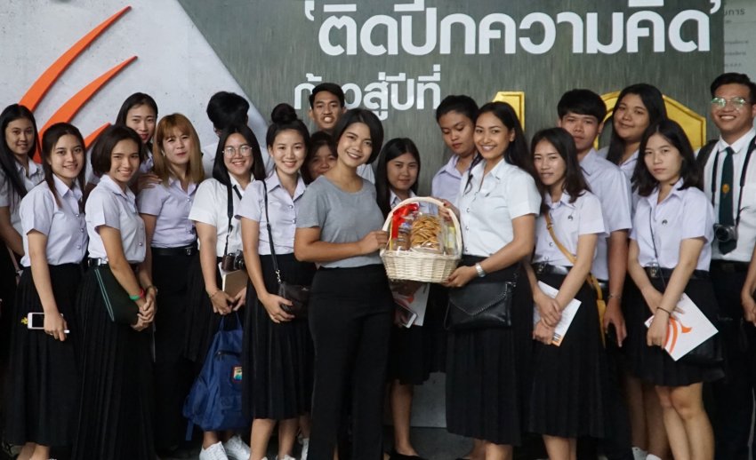 ไทยพีบีเอส ต้อนรับคณะเยี่ยมชมจากคณะนิเทศศาสตร์ มหาวิทยาลัยราชภัฏรำไพพรรณี