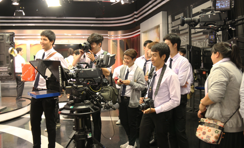 ไทยพีบีเอส ต้อนรับคณะเยี่ยมชมจากมหาวิทยาลัยราชภัฏเชียงราย