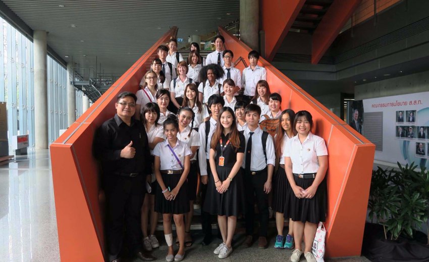 ไทยพีบีเอส ต้อนรับคณะเยี่ยมชมจากวิทยาลัยนานาชาติปรีดี พนมยงค์ มหาวิทยาลัยธรรมศาสตร์