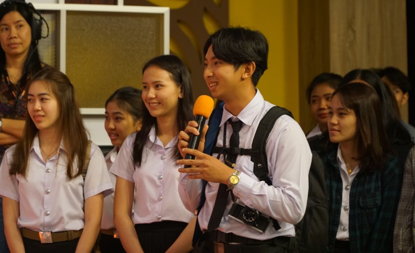 ไทยพีบีเอส ต้อนรับคณะเยี่ยมชมจากคณะวิทยาศาสตร์และศิลปศาสตร์ มหาวิทยาลัยเทคโนโลยีราชมงคลอีสาน
