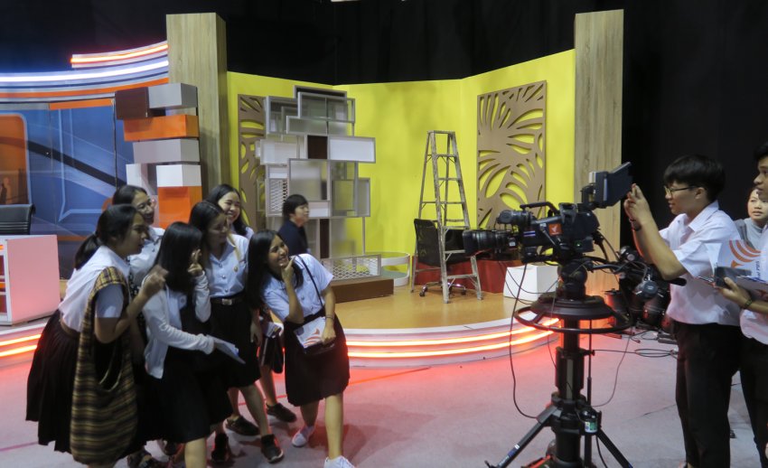 ไทยพีบีเอส ต้อนรับคณะเยี่ยมชมจากคณะวิทยาการเรียนรู้และศึกษาศาสตร์ มหาวิทยาลัยธรรมศาสตร์