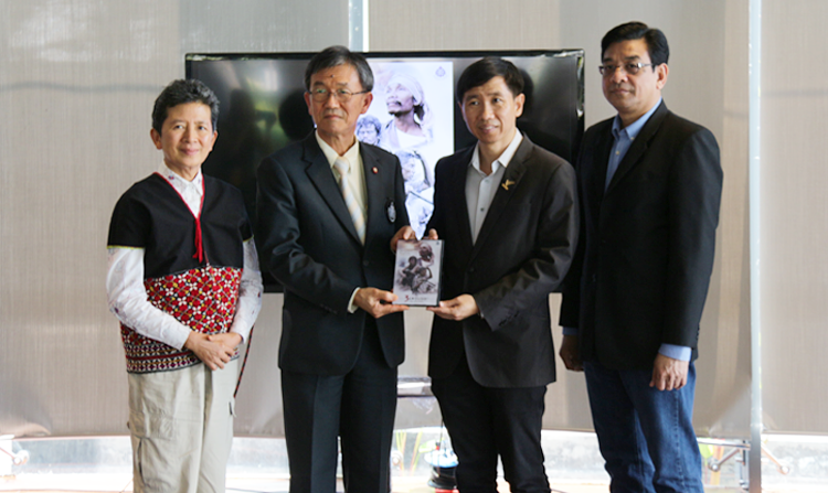 งานแถลงข่าวการฉายภาพยนตร์สารคดีส่งเสริมสิทธิมนุษยชน "3 เดซิเบล เสียงที่ไม่ได้ยิน"<