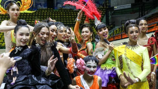 ภาพบรรยากาศ Bangkok​ Pride​ Festival​ 2024 เทศกาลแห่งการเฉลิมฉลอง Pride Month